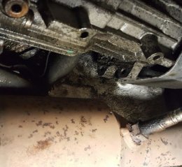 Oil leak trans