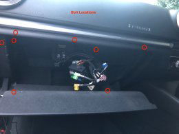 Glove Box Bolts