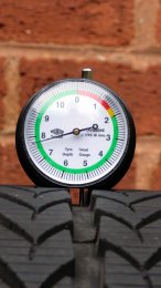 TT Winter wheels tyre depth 11x