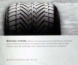 Vredestein Audi winter tyre advert 12x Vredestein Audi winter tyre advert 12x