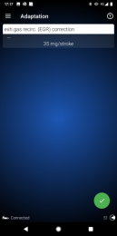 Egr correction changed