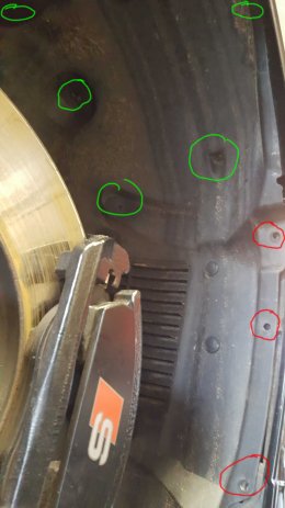 Wheel arch liner 1