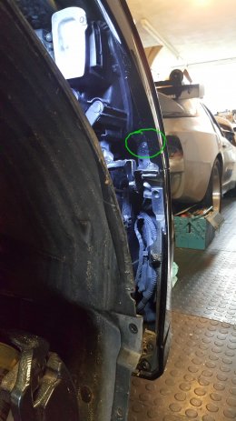 Front facing bolt