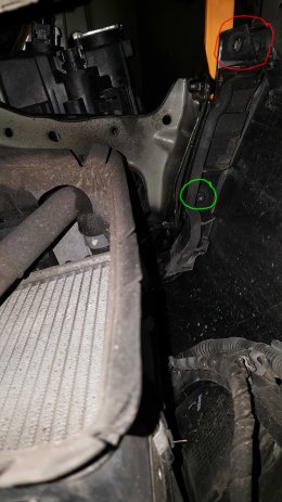 Bumper to wing bolts