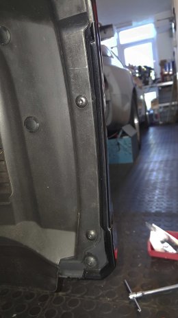 Arch liner new pins