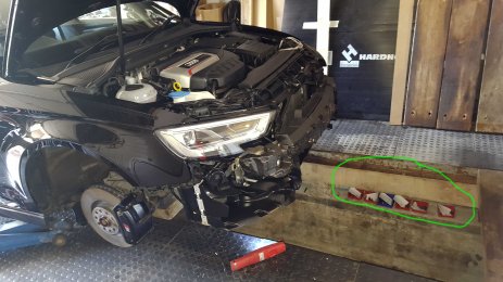 Ready to start reassembly with note
