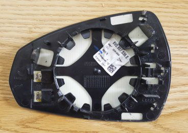 Drivers door mirror glass reverse