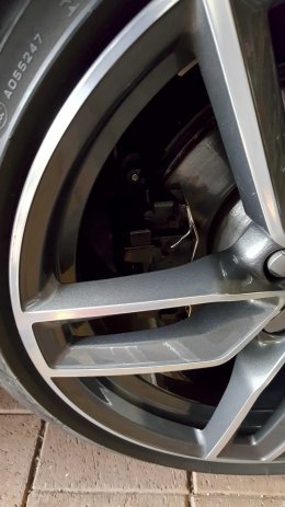 Brake spring after Brake spring after