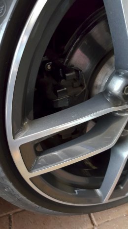 Brake spring before Brake spring before