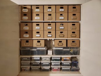 Parts storage