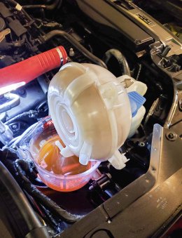 Expansion bottle removal 1