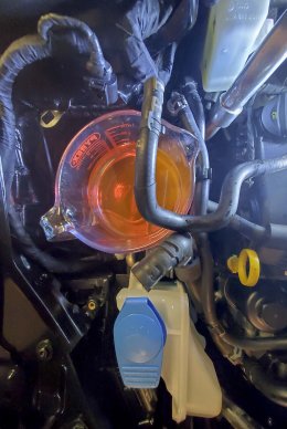 Expansion bottle removal 2