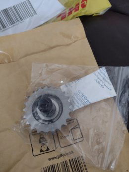 Balance shaft freewheel