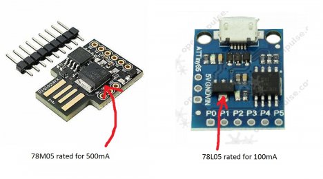 ATTINY85 USB Development Board 2