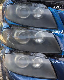 Audi A3 headlight Sylvania kit 00