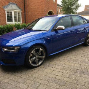 BH's Sepang Blue B8.5 Audi S4 Saloon Black Edition
