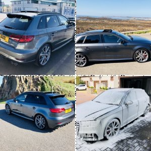 New Audi S3 first wash