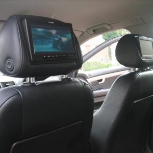 angled monitors for better viewing angle