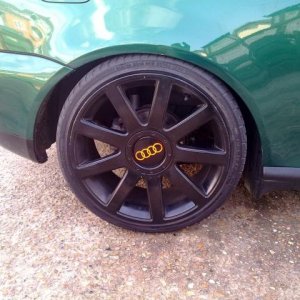 Genuine RS4s with 20mm spacer