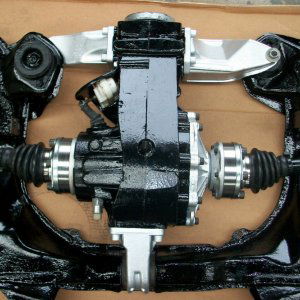 finished rear diff and subframe