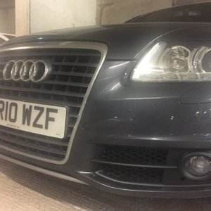Honeycomb fog grilles fitted