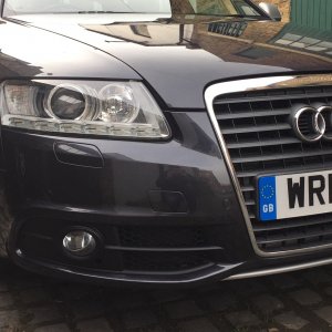 Honeycomb fog grilles fitted