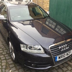 ASN sticker fitted - front