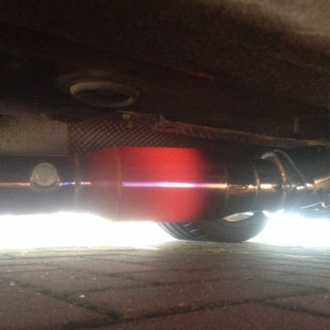 exhaust hot