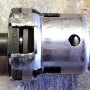 Piston removed...