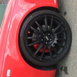 19”x8.5j Fondmetal 9RR Wheels