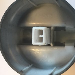 Light switch knob clips