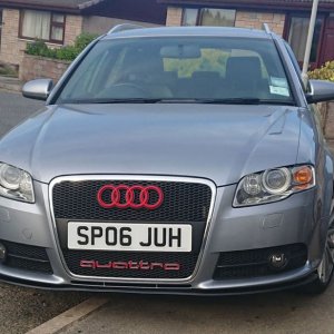 After sticking a front lip spoiler on.